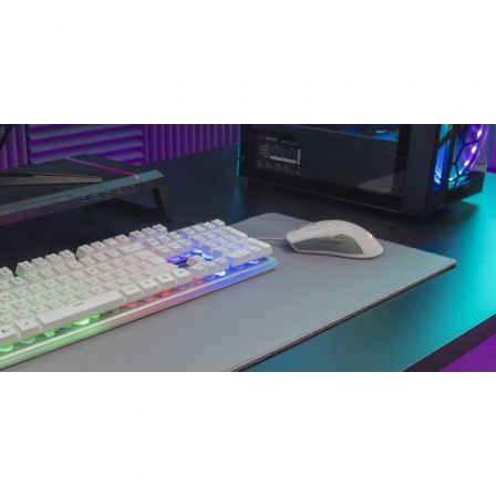 Mars Gaming Combo Gaming MCPX 3 en 1 Blanco (Teclado H-MECH, Ratón 10K y Alfombrilla XXL) lifepath_sku: S0231890